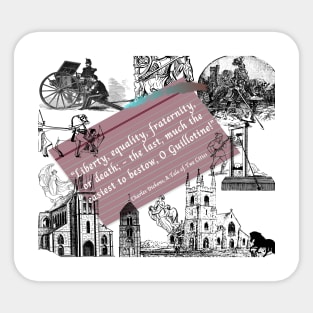 A Tale of Two Cities By Charles Dickens Sticker